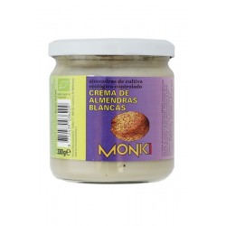 CREMA DE ALMENDRAS BLANCAS BIO MONKI 330 GR