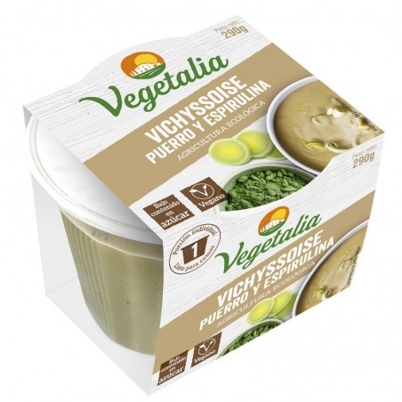 VICHYSSOISE PUERRO Y ESPIRULINA BIO 290g