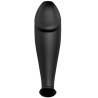 PRETTY LOVE - PLUG ANAL SILICONA FORMA PENE Y 12 MODOS VIBRACIÓN NEGRO