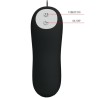 PRETTY LOVE - PLUG ANAL SILICONA 12 MODOS VIBRACIÓN NEGRO