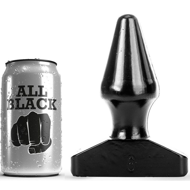 ALL BLACK - PLUG ANAL 15,5 CM ALL BLACK - PLUG ANAL 15,5 CM
