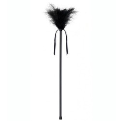 SECRETPLAY - PLUMERO PLUMAS NEGRO 40 CM