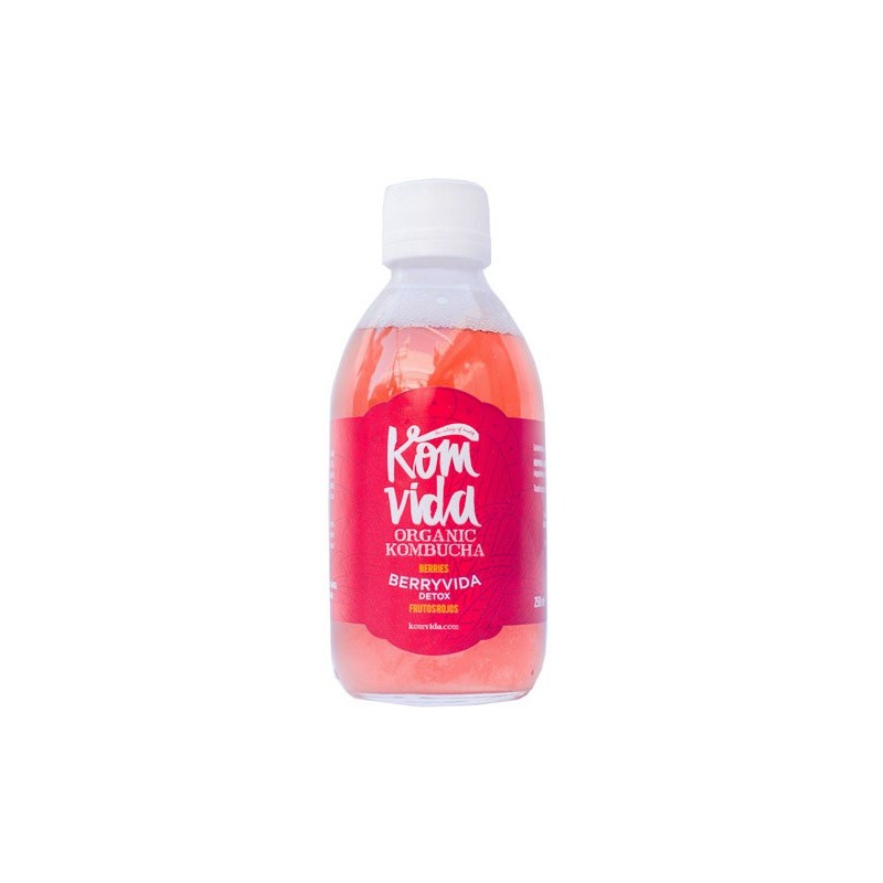 REFRIG KOMVIDA KOMBUCHA FRUTOS ROJOS 250 ML