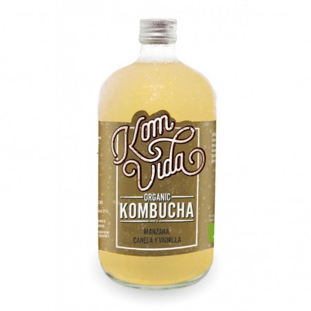 REFRIG KOMVIDA KOMBUCHA MANZANA CANELA VAINILLA 750 ML