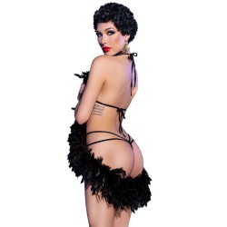 CHILIROSE - CR 4479 BODY CROTCHLESS AZUL S-M