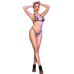 CHILIROSE - CR 4659 BIKINI PLATEADO S-M