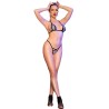 CHILIROSE - CR 4659 BIKINI PLATEADO S-M