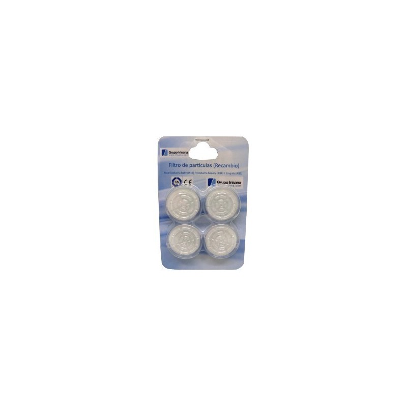 BLISTER 4 FILTROS ECOGRIFO IRISANA