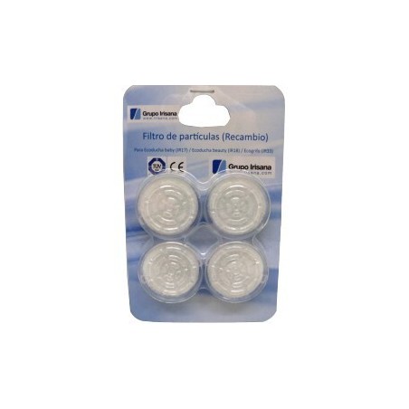 BLISTER 4 FILTROS ECOGRIFO IRISANA