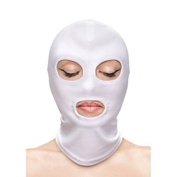 NS NOVELTIES - FETISH and FASHION PASAMONTAÑAS APERUTRA DE OJOS Y BOCA NYLON BLANCO