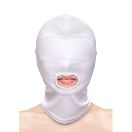 NS NOVELTIES - FETISH and FASHION PASAMONTAÑAS APERTURA DE BOCA NYLON BLANCO