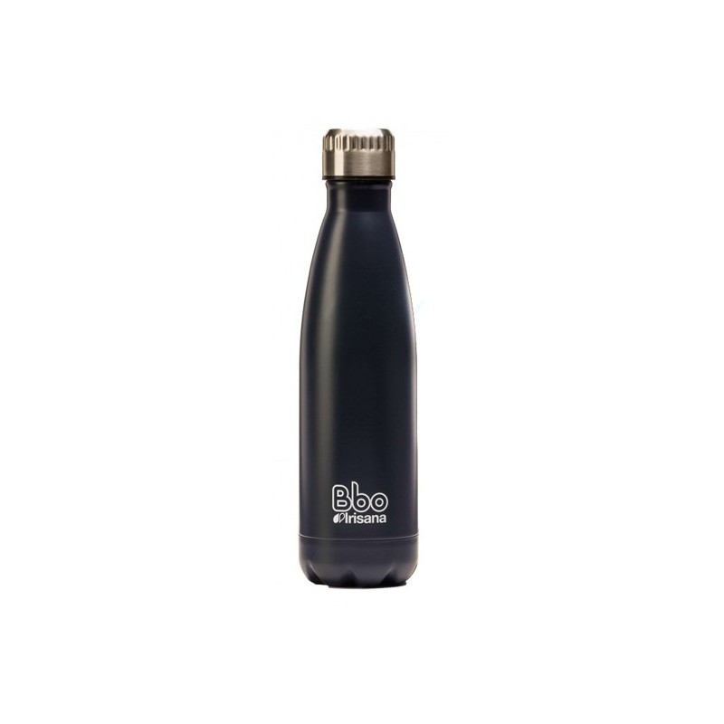 BOTELLA BBO TERMO ACERO INOXIDABLE 750ML AZUL y  FUNDA IRISANA