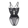 SUBBLIME - 954055 BODY SEXY DE ENCAJE NEGRO S-M