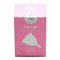 COPA MENSTRUAL IRISCUP L TRANSPARENTE