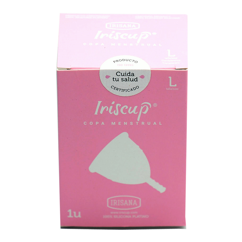 COPA MENSTRUAL IRISCUP L TRANSPARENTE
