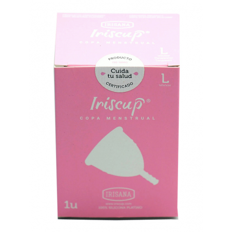 COPA MENSTRUAL IRISCUP L TRANSPARENTE