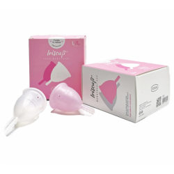 COPA MENSTRUAL IRISCUP 2 COPAS TALLA S