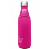 BOTELLA BBO TERMO ACERO INOXIDABLE 500ML FUCSIA CON FUNDA