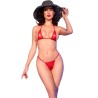 CHILIROSE - CR 4840 MICRO BIKINI ROJO S-M