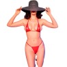 CHILIROSE - CR 4840 MICRO BIKINI ROJO S-M