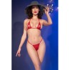 CHILIROSE - CR 4840 MICRO BIKINI ROJO S-M
