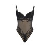 SUBBLIME - 955618 BODY DE ENCAJE CON CIERRE INFERIOR NEGRO S-M