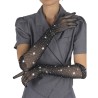 SUBBLIME - 957469 GUANTES TRANSPARENTES CON BRILLO NEGRO S-M