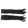 SUBBLIME - 957469 GUANTES TRANSPARENTES CON BRILLO NEGRO S-M