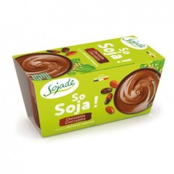 REFRIG POSTRE DE SOJA CON CHOCOLATE BIO, 2 x100 g