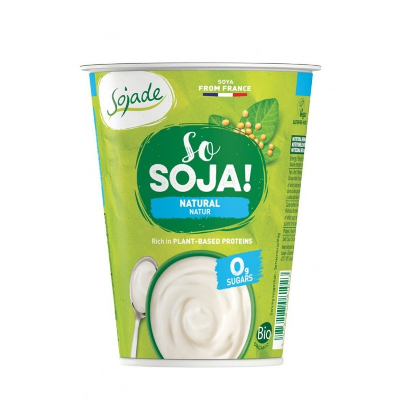 REFRIG YOGUR DE SOJA NATURAL BIO 400 g