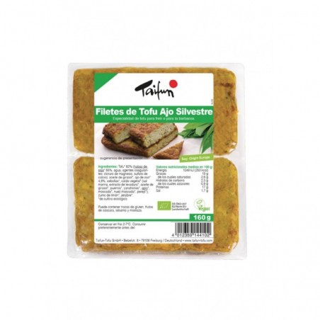 REFRIG FILETES DE TOFU CON AJO SILVESTRE BIO 160 g