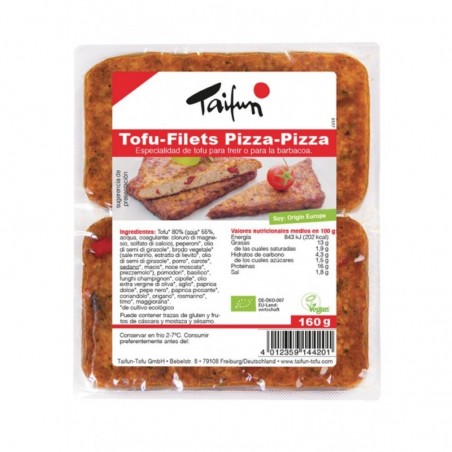 REFRIG FILETES DE TOFU SABOR PIZZA BIO 160 g