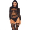 LEG AVENUE - SET 2 PIEZAS BODY MEDIAS