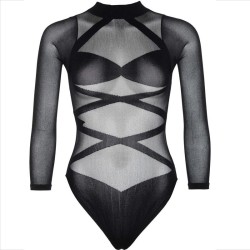 LEG AVENUE - SET 2 PIEZAS BODY MEDIAS