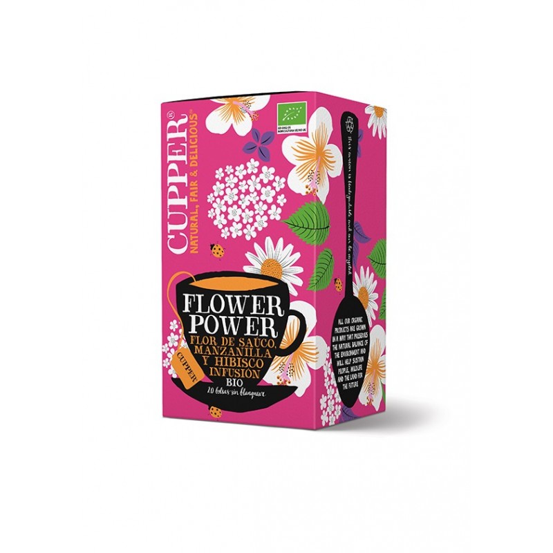 INFUSION FLOWER POWER BIO 20 BOLSAS