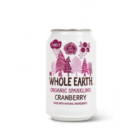 REFRESCO DE ARÁNDANOS BIO, 330 ml - Whole Earth