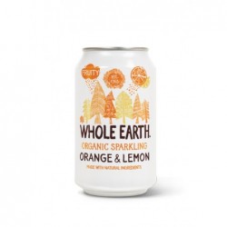 REFRESCO DE NARANJA Y LIMON BIO 330 ml -Whole Earth