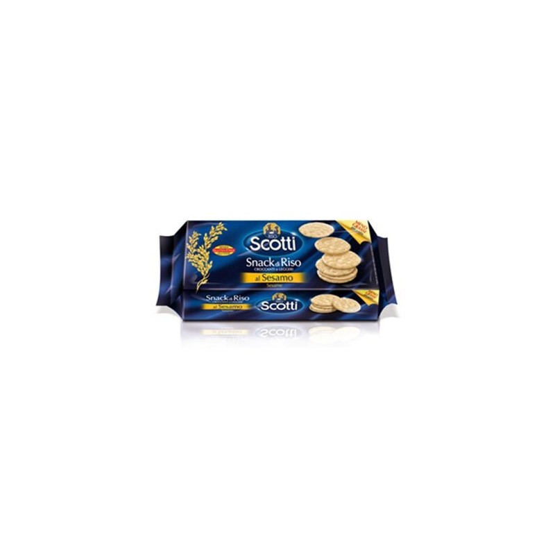 SCOTTI SNACK ARROZ SESAMO 100G SIN GLUTEN