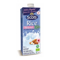 SCOTTI BEBIDA BIO ARROZ Y ALMENDRA 1L