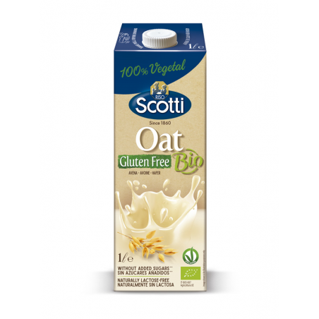 SCOTTI BEBIDA BIO AVENA SIN GLUTEN 1L