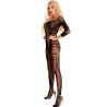 LIVCO CORSETTI FASHION - MONATA LC 17325 BODYSTOCKING CROTCHLESS NEGRO S-L