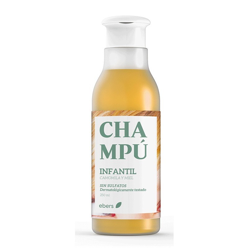 CHAMPU INFANTIL CAMOMILA Y MIEL 250ML