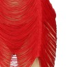 SUBBLIME - 954246 VESTIDO DE FLECOS TANGA ROJO S-M