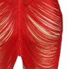 SUBBLIME - 954246 VESTIDO DE FLECOS TANGA ROJO S-M