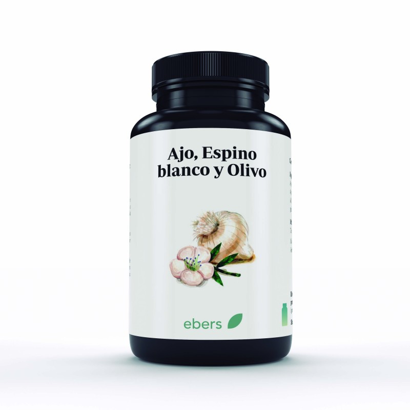 AJO ESPINO BLANCO OLIVO 700MG  60 P