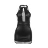 SUBBLIME - 955489 VESTIDO CUELLO HALTER CON TRANSPARENCIAS NEGRO L-XL
