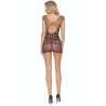 PASSION - BS111 BODYSTOCKING ENCAJE NEGRO