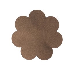 BYE-BRA - BODY CINTA 5 M X 6.5 CM 3 PARES DE PEZONERAS MARRÓN
