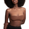 BYE-BRA - BODY CINTA 5 M X 6.5 CM 3 PARES DE PEZONERAS MARRÓN