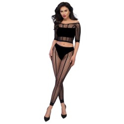 CHILIROSE - CR 4647 TOP and LEGGINS NEGRO S-M